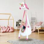 Schommel/ binnen hangstoel tot 80 kg eenhoorn, Ophalen, Zo goed als nieuw