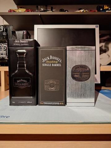 Jack Daniel's  Boîtes et Bouteilles vides beschikbaar voor biedingen