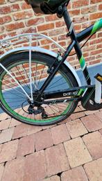 Jongens fiets kleuren zijn wit,groen,zwart  merk District., Ophalen, Gebruikt
