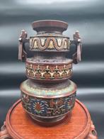 Chinees brons vaas cloisonne, Antiek en Kunst, Ophalen