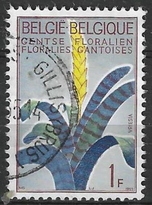 Belgie 1965 - Yvert 1315 - Gentse Floralien III (ST), Timbres & Monnaies, Timbres | Europe | Belgique, Affranchi, Envoi