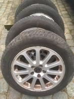 Winterbanden Michelin op Volvo alu velgen 16 Duim, Auto-onderdelen, Banden en Velgen, Ophalen, Gebruikt, 16 inch, Banden en Velgen