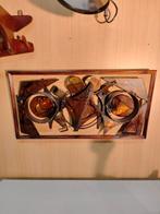 Sculpture murale brutaliste vintage Henrik Horst (Danemark), Enlèvement ou Envoi