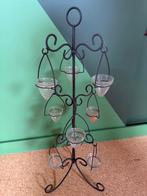metalen grote kandelaar, 50 tot 75 cm, Ophalen of Verzenden, Zo goed als nieuw, Metaal
