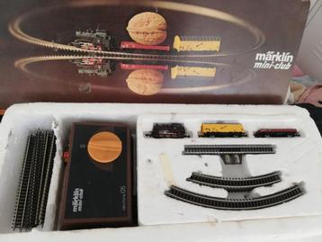 Lot marklin z /mini club. Locos, wagons, rails, transfos..., Enlèvement, Utilisé, Set de Trains, Märklin