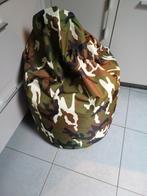 Zitzak bomba camouflage, Huis en Inrichting, Zitzakken, Ophalen, Zo goed als nieuw, Zitzak