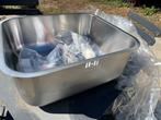 Evier en Inox neuf, Ophalen of Verzenden, Nieuw, Inox, Wastafel