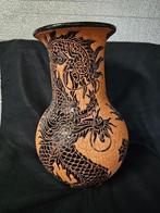 Vietnamese Cermaic-Vietnamese Vase-Vietnam-Draak, Antiquités & Art, Antiquités | Porcelaine, Envoi