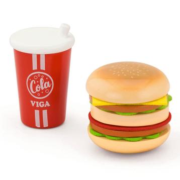 Hamburgers en cola Viga Toys beschikbaar voor biedingen
