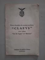 Claeys onderdelenboek, Fietsen en Brommers, Ophalen of Verzenden