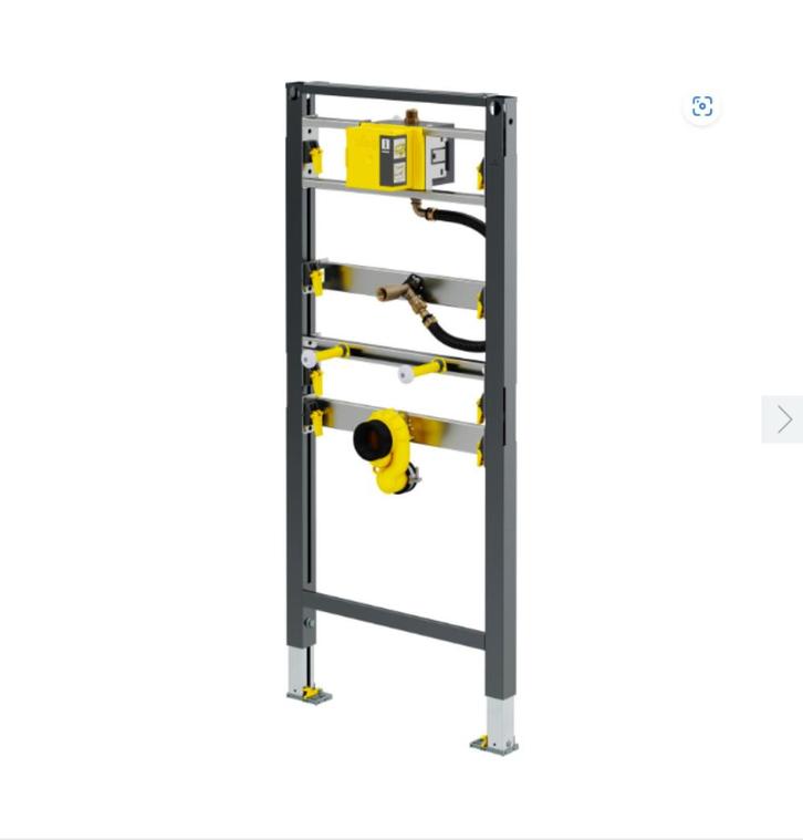 Viega Inbouwelement urinoir m/drukspoeler, Doe-het-zelf en Bouw, Sanitair, Nieuw, Toilet, Ophalen
