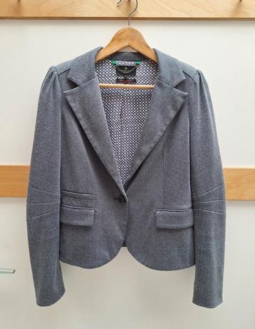 Blazer Dames "Essentiel Antwerp" T.1 (=T. 34-36), Gris, Enlèvement ou Envoi, Essentiel Antwerp, Taille 34 (XS) ou plus petite