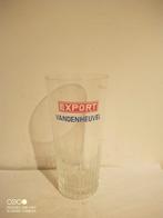 Oud geverfd bierglas Export Vandenheuvel 33cl, Verzamelen, Biermerken, Ophalen of Verzenden, Zo goed als nieuw, Glas of Glazen