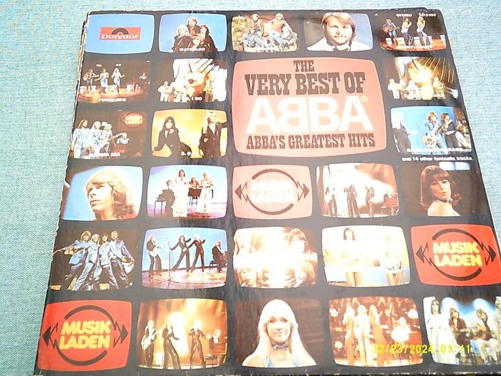 ABBA – The Very Best Of ABBA (ABBA's Greatest Hits)LP, Cd's en Dvd's, Vinyl | Pop, Zo goed als nieuw, 1960 tot 1980, 12 inch, Ophalen of Verzenden
