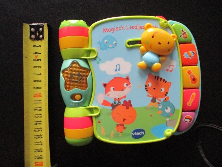 Vtech magisch muziek liedjesboek ,met licht en geluid, Kinderen en Baby's, Speelgoed | Vtech, Gebruikt, Ophalen of Verzenden