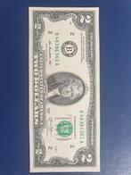 2 dollars USA 2013 jaar UNC, Postzegels en Munten, Bankbiljetten | Amerika, Ophalen of Verzenden