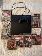 PS3 met controller en 11 spelletjes, Consoles de jeu & Jeux vidéo, Consoles de jeu | Sony PlayStation 3, Avec 1 manette, Utilisé