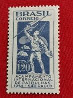 Brazilie 1954: scouts Jamboree *, Postzegels en Munten, Postzegels | Amerika, Ophalen of Verzenden, Zuid-Amerika, Postfris