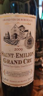 saint-émilion grand cru 2009, Collections, Vins, Comme neuf, Enlèvement ou Envoi