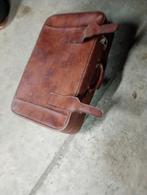 Bagage koffer leder, Ophalen, Zo goed als nieuw