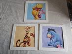 3 kaders Disney, Ophalen of Verzenden, Gebruikt, Wanddecoratie