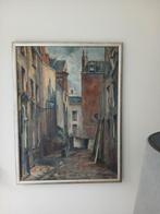 H. op de Beeck olieverfschilderij op doek 84Cm x 64Cm, Ophalen