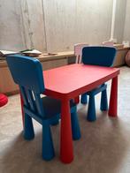 Ikea mamut tafeltje met stoelen, Kinderen en Baby's, Ophalen, Zo goed als nieuw, Tafel(s) en Stoel(en)