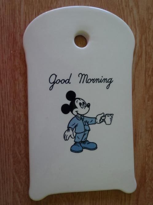 Donaldson Spreadboard - Goedemorgen Mickey, Verzamelen, Disney, Zo goed als nieuw, Servies, Mickey Mouse, Ophalen of Verzenden