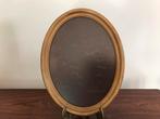 Lijst kader ovaal lichtbruin met glas, Antiek en Kunst, Ophalen of Verzenden