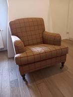 Zeteltje engelse stijl met poef, Huis en Inrichting, Ophalen, Gebruikt