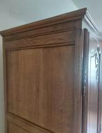 Eiken kast met bedframe, Huis en Inrichting, Slaapkamer | Complete slaapkamers, Ophalen