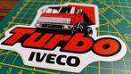 Sticker Iveco Turbo Truck, Collections, Autocollants, Enlèvement ou Envoi