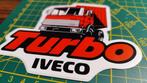 Sticker Iveco Turbo Truck, Collections, Enlèvement ou Envoi