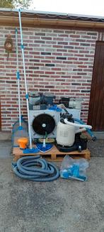 TE KOOP: assortiment van zwembadaccesoires van opbouwzwembad, Tuin en Terras, Ophalen