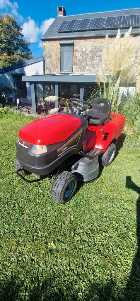 tracteur tondeuse sentar nogaro, Jardin & Terrasse, Tondeuses autoportées, Utilisé, 90 à 120 cm, Démarrage électrique, Bac de ramassage