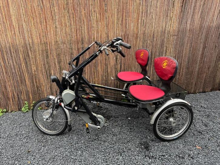 Van Raam Fun2Go Electrische Duofiets, Fietsen en Brommers, Fietsen | Driewielfietsen, Gebruikt, Ophalen of Verzenden