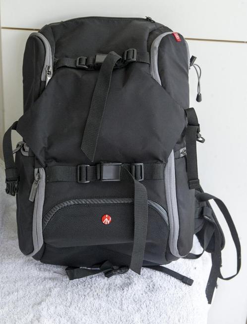 Manfrotto Advanced Travel Backpack, Audio, Tv en Foto, Foto | Cameratassen, Zo goed als nieuw, Rugtas, Overige merken, Ophalen of Verzenden