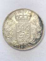 Munt zilver België 5 frank 1850 Leopold I kwaliteit !!!, Zilver, Ophalen of Verzenden, Losse munt, Zilver