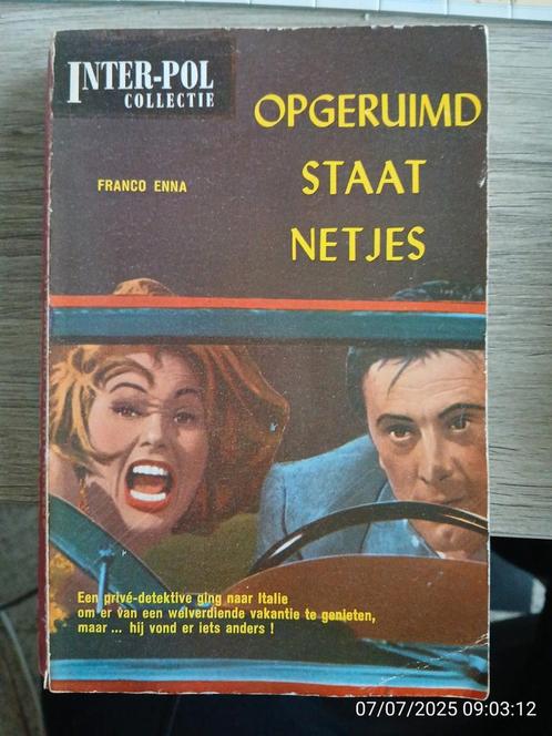 Opgeruimd Staat Netjes Interpol nr 93, Boeken, Avontuur en Actie, Zo goed als nieuw, Ophalen of Verzenden