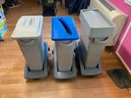 3 vuilbakken Rubbermaid, Huis en Inrichting, Ophalen, Gebruikt, Kunststof, 50 tot 75 cm