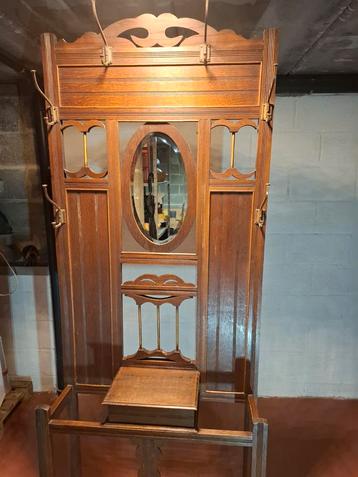 Porte-manteaux/meuble d'entrée ancien, Enlèvement