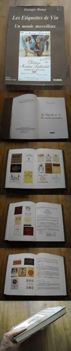 Les Etiquettes de Vin - Un monde merveilleux (G. Renoy), Collections, Enlèvement ou Envoi, Utilisé