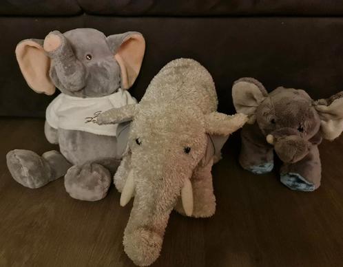 Knuffels : olifant / olifanten ( 4 stuks ), Kinderen en Baby's, Speelgoed | Knuffels en Pluche, Zo goed als nieuw, Olifant, Ophalen of Verzenden