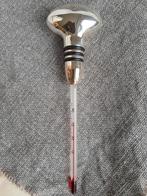 Bouchon & thermomètre à vin, Collections, Enlèvement, Utilisé