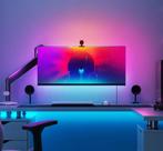 Nanoleaf 4D TV Screen Mirror + Lightstrip Kit, 30 tot 60 watt, Led-lamp, Gebruikt, Overige fittingen