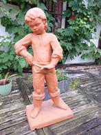 oude grote terra cotta manneke pis, jaren 1960, Antiek en Kunst, Curiosa en Brocante, Ophalen of Verzenden