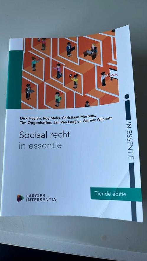 Sociaal recht in essentie (tiende editie), Boeken, Schoolboeken, Zo goed als nieuw, Overige vakken, Overige niveaus, Ophalen of Verzenden