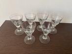 Set druppel/jenever glazen Filliers, Verzamelen, Glas en Drinkglazen, Ophalen, Zo goed als nieuw