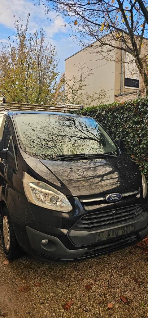 Ford Transit Custom 2.2 diesel Trend van 2014 met 168000km, Autos, Camionnettes & Utilitaires, Particulier, Bluetooth, Verrouillage central