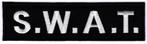 SWAT stoffen opstrijk patch embleem, Verzenden, Nieuw